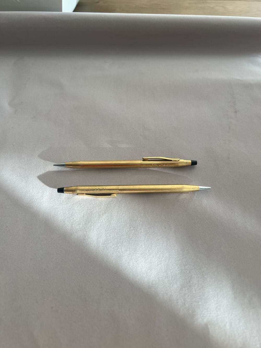 Cross Classic Century Gold Filled Pen And Pencil Set Texaco